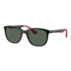 Kính Mát Trẻ Em Rayban Green Shield Unisex Kids Sunglasses RJ9078SF Màu Xanh/Đen
