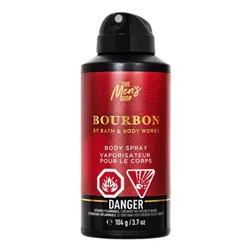 Xịt Khử Mùi Nam Toàn Thân Bath & Body Works Bourbon Body Spray 104g