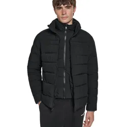 Áo Khoác Nam Karl Lagerfeld Lightweight Puffer Jacket C0332 - BLK Màu Đen Size S