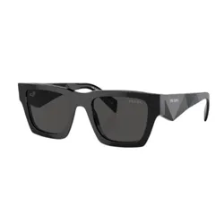Kính Mát Nam Prada 0PR A06SF 16K08Z Sunglasses Black Dark Grey Màu Đen