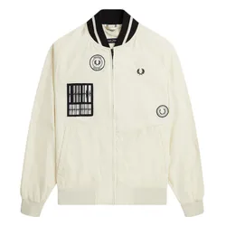 Áo Khoác Nam Fred Perry Bomber Jacket J5530-560 Màu Kem Size L