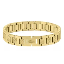 Vòng Đeo Tay Nam Lacoste  Metropole Bracelet JL025B - GOLD Màu Vàng Gold