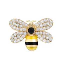 Cài Áo Nữ Meri Honey Glow BR585 Màu Vàng/Đen
