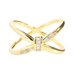 Cài Khăn Nữ Meri Timeless Knot Màu Vàng Gold
