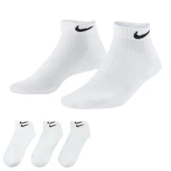 Tất Unisex Nike Everyday Cush Low 3PR 132 SX7670-100 Màu Trắng Size S