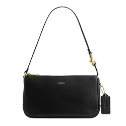Túi Đeo Vai Nữ Coach Plaza Bag CCC41 Shoulder Bag Black Màu Đen