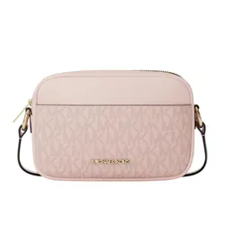 Túi Đeo Chéo Nữ Michael Kors MK Small Signature Logo Camera Crossbody Bag 35R6GTVC1V Màu Hồng