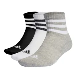 Set 3 Đôi Tất Adidas Low-Cut Cushioned 3 Stripes Sportswear Socks IC1318 Phối Màu&nbsp;Size S