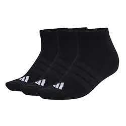 Set 3 Đôi Tất Adidas Essentials Low-Cut Cushioned Socks KD6720 Màu Đen Size S
