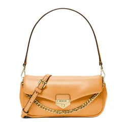Túi Đeo Vai Nữ Michael Kors MK Soho Small Convertible Shoulder Bag 35S6G1SC1Y Màu Vàng Cam