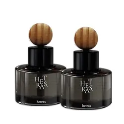 Set Nước Hoa Ô Tô Thơm Lâu Hetras Hotel Wood (2 x 77ml)