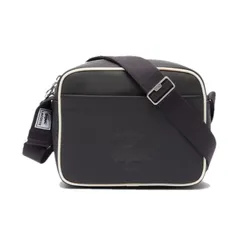 Túi Đeo Chéo Unisex Lacoste Medium Club 1930 Petit Piqué Reporter Bag NU4850 - K46  Màu Đen