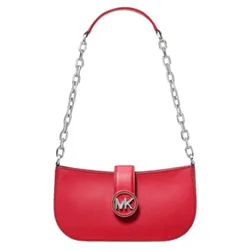 Túi Đeo Vai Nữ Michael Kors MK Carmen Small Shoulder Bag 35H3SNMC0L Màu Đỏ