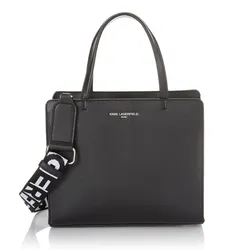Túi Đeo Chéo Nữ Karl Lagerfeld Women's Maybelle Satchel Shoulder Bag Màu Đen