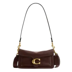 Túi Đeo Vai Nữ Coach Soft Tabby Shoulder Bag 20 Màu Nâu