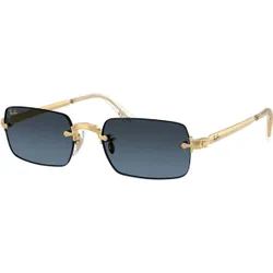 Kính Mát Nam Rayban 0RB3928 001/S2 Màu Vàng Gold