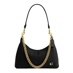 Túi Đeo Vai Nữ Coach Juliet Shoulder Bag 25 With Quilting CDZ65 Màu Đen - Vàng