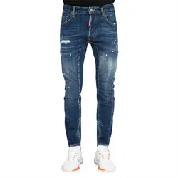 Quần Jean Nam Dsquared2 S74LB1897 S30664 470 Màu Xanh Jean Size 46