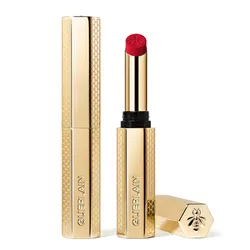 Son Lì Guerlain Kisskiss Honey Infused Intense Lipstick 515 Primrose Bliss Màu Đỏ Rượu