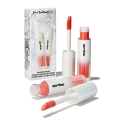 Set Phấn Má Hồng Dạng Kem MAC Strobe Beam Liquid Blush Tone Ice Gleam Màu Hồng Lạnh
