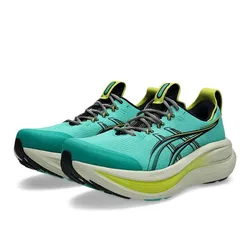 Giày Chạy Bộ Nam Asics GEL-Nimbus 28 TR 1011C216.300 Màu Xanh Lá Size 41.5
