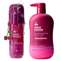 Combo Xịt Thơm Toàn Thân + Sữa Tắm Bath & Body Works Cherry Crush (Body Wash 473ml + Body Mist 236ml)