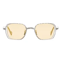 Kính Mắt Unisex Kuboraum H22 SO Màu Cam Nhạt