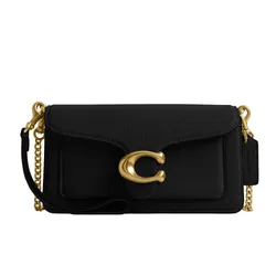 Túi Đeo Chéo Nữ Coach&nbsp;Tabby Chain Crossbody Bag 19 CBF14 Black Màu Đen