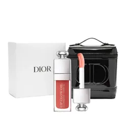 Set Son Dưỡng Dior Lip Glow Oil 012 Rosewood Màu Hồng Gỗ + Túi Đựng Dior