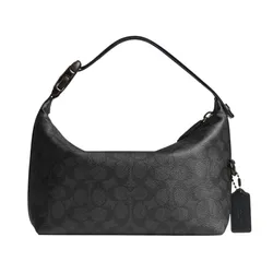 Túi Xách Tay Nam Coach Travel Kit With Speedclip In Signature Canvas CAN35 Màu Đen