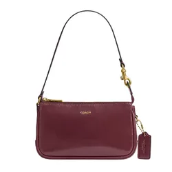 Túi Đeo Vai Nữ Coach Plaza Bag 18 Shoulder Bag CFT26 Màu Đỏ Đô