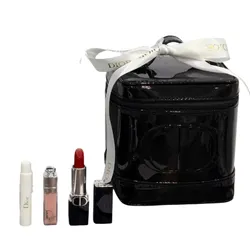 Set Son + Nước Hoa Dior (Vial nước hoa random Dior Joy/j'adore/miss dior + Son dưỡng mini + Son lì mini random 720/772/840/228 + Túi Dior)