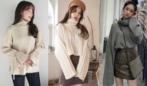Top 10 kiểu áo len nữ đẹp nhất trendy cho mùa đông 