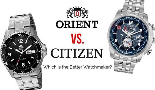 So sánh chi tiết đồng hồ Citizen và Orient loại nào tốt hơn?