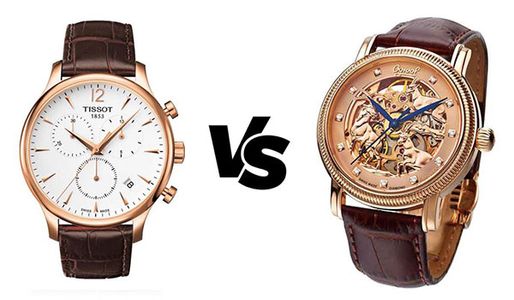 So sánh đồng hồ Tissot vs Ogival -Nên chọn đồng hồ hãng nào?