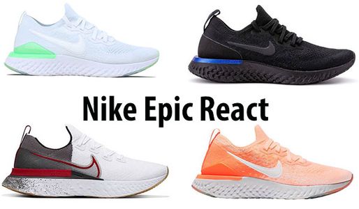 Review 7 đôi giày thể thao Nike Epic React chất nhất cho dân chạy bộ