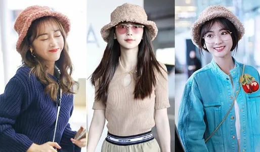 Top 4 cách phối đồ với mũ bucket lông cừu bắt trend idol