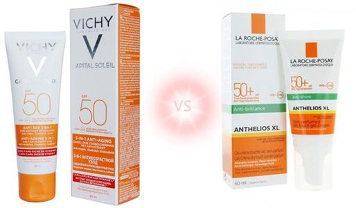 So sánh kem chống nắng Vichy và La Roche Posay loại nào tốt hơn?