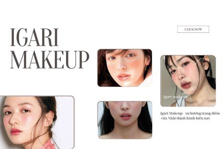 Igari Makeup - Xu hướng trang điểm Nhật kiểu hồng say cực mê