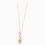 Dây Chuyền Swarovski Dazzling Swan Y Necklace Multi-Colored Rose-Gold Tone Plated 5473024-2