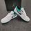 Giày Thể Thao Nike Nike Air Jordan 1 Low White Lucky Green 553558-129 Màu Trắng Xanh Green Size 41-2