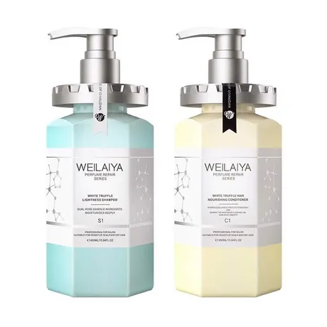 Weilaiya — Set Dầu Gội Và Dầu Xả Tóc Weilaiya Phục Hồi Đa Tầng Nấm Truffle 