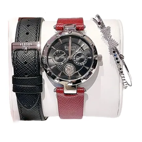 Versace — Set Đồng Hồ Nữ Và Vòng Tay Versace Versus 36mm Stainless Steel &