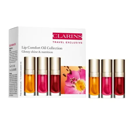 Clarins — Set Dầu Dưỡng Môi Căng Mọng Clarins Lip Comfort Oil Collection 3