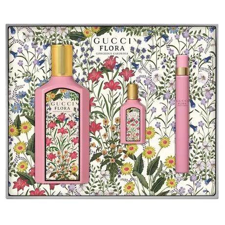 Gucci — Set Nước Hoa Nữ Gucci Flora Gorgeous Gardenia Gift 3 Món  