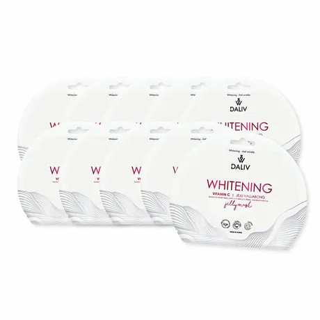 Daliv — Set 10 Miếng Mặt Nạ Trắng Da, Dưỡng ẩm Và Sáng Da Daliv Whitenin