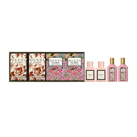 Gucci — Set Nước Hoa Nữ Gucci Bloom + FLora EDP (4 x 5ml)