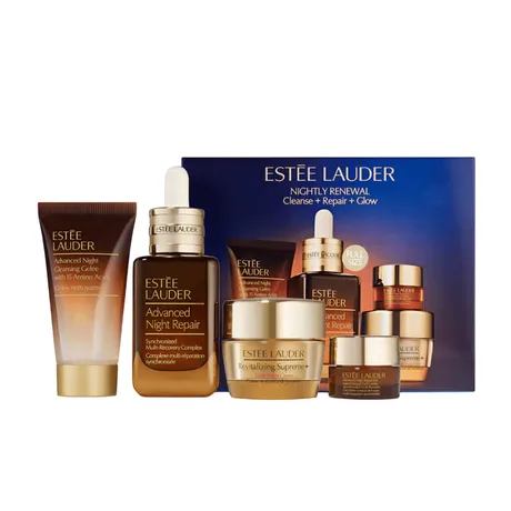 Estée Lauder — Set Dưỡng Da Estée Lauder Nightly Renewal Cleanse + Repair + Glo