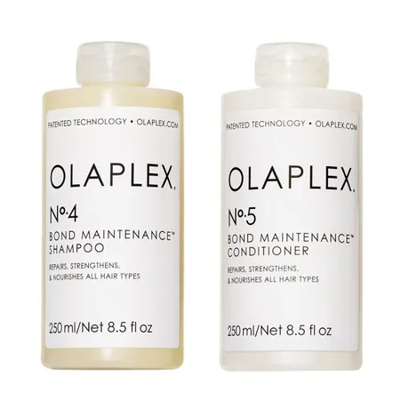 Olaplex — Bộ Dầu Gội + Dầu Xả Phục Hồi, Dưỡng Tóc Olaplex No.4 + No.5 Bond