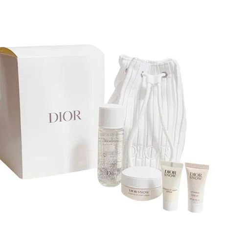 Dior — Set Dưỡng Da Dior Snowy Skin Brightening Boost (5 Món) Không Hộp
